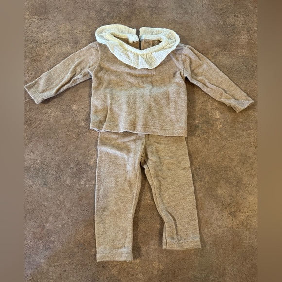 Floral Threads - 3-6 Month Cream Baby Girl Outfit- NWOT - Picture 1 of 4